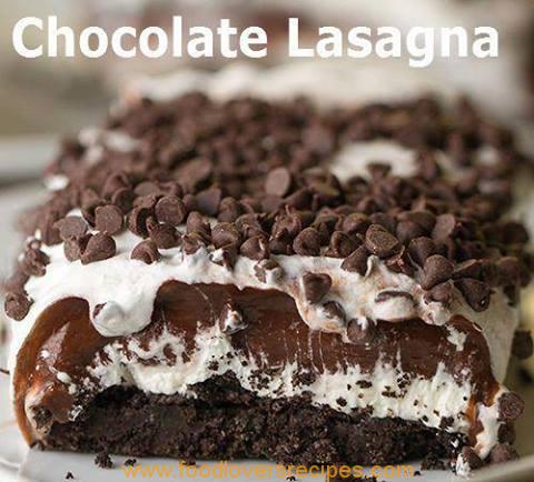 chocolate lasagne