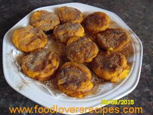 pampoenkoekies in die oond Bessie