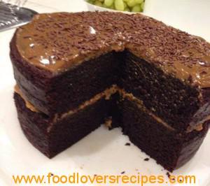 dubbel sjokoladekoek