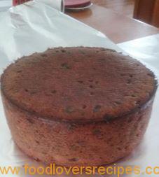 poppie se vrugtekoek lacy reggemaak