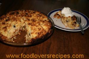 Apple Crumble Tart