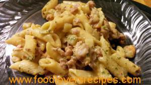 PASTA MET KAASKRULLE