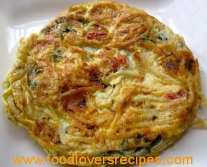pasta fritatta