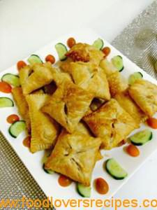 Chicken puffs