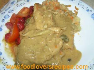 creamy chicken Adam