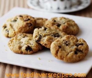 Oatmeal and Raisin Cookies