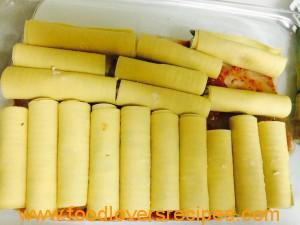 spinach and ricotta cannelloni