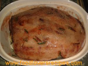 Easy carve leg of lamb