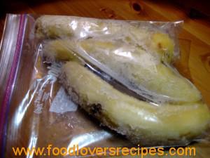 Frozen-bananas
