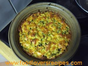 Groenboontjies met bacon en kaas