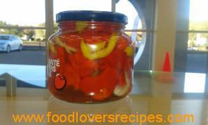 bottled crown chillies