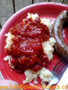 tamaties sous van Lee-Ann