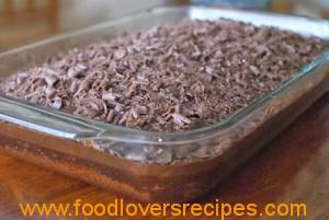 Triple Chocolate Poke Cake