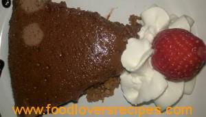chocolate mousse tartlet