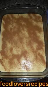 Korslose ongebakte melktert