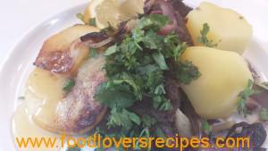 PORK LIVER AND HONEY APPLE RINGS