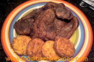 POTATO CHEESE AND ONION CAKES