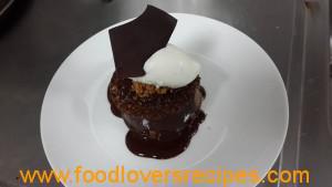 dark chocolate fondant