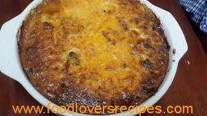 BOEREWORS AND ONION QUICHE