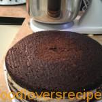 ROOI FLUWEEL KOEK MET SNEEU VERSIERSEL 2