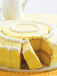 Serving cake