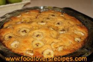 TOFFEE AND BANANA SELF SAUCING PUDDING