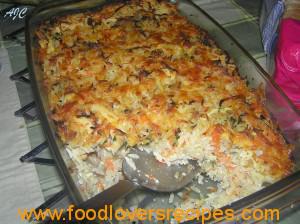 cheesy bake rice adam