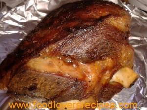 leg of lam in the slow cooker
