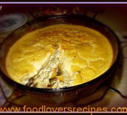 pannekoek lasagne met hoender