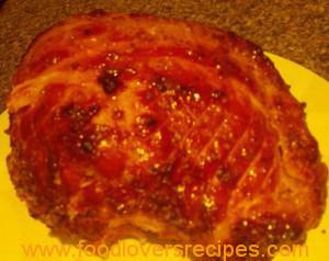 Gammon with Mustard Glaze