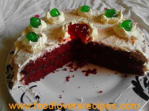 red velvet cake with cream cheese icing Ina Paarman