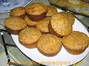 savoury carrot muffins adam