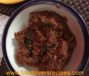 AUBERGINE CURRY