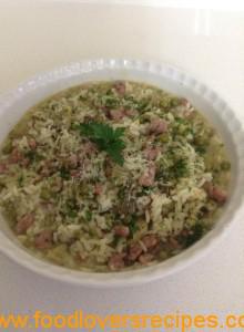RISOTTO SAUSAGE AND FRESH ARTICHOKES