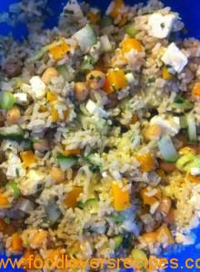 brown rice salad