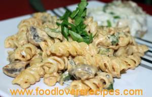 pasta in sour cream