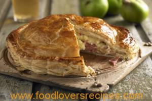 HAM AND APPLE PIE