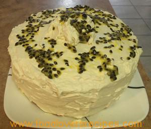 Italian meringue sponge