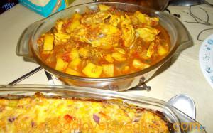 SWEET CHILLI KERRIEVIS MET AARTAPPELS