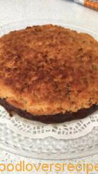 Apple and Date cake with Coconut topping1