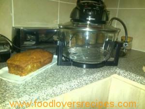 Banana Loaf in convection oven