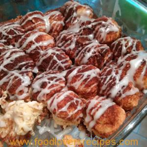 CINNAMON ROLL BITES