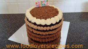 Triple Chocolate Nutella Celebration Cake