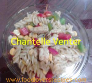 chantelle se hoenderpasta vir een persoon