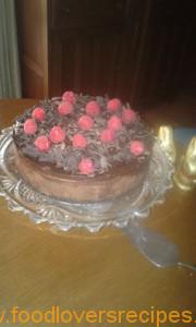 triple chocolate cheesecake