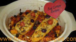 CRISPY HAKE TRAY BAKE