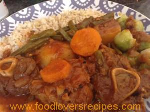 Gails lamb veg stew