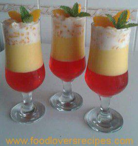DENZY’S PEACHES AND JELLY DESSERT