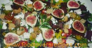 Denzy s Figs Biltong and Croutons Salad