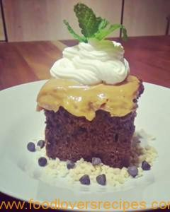 Denzys Cappucino Caramel & Cream Coffee Cake Dessert